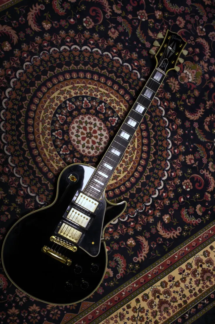 Gibson 1957 Les Paul Custom Black Beauty 정면