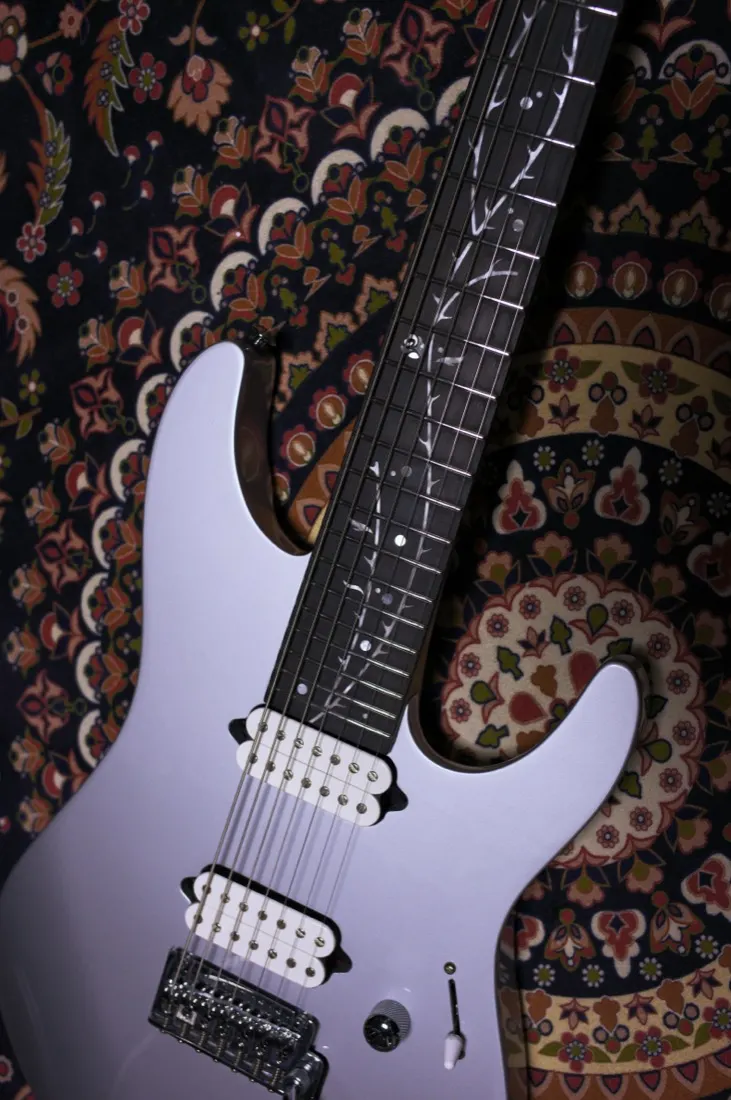 Ibanez TOD70 넥·인레이 디테일